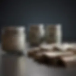 A graphical representation of various bank account interest rates