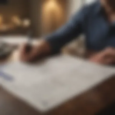 Guidance for Financial Planning A parent reviewing bank account options with a financial advisor