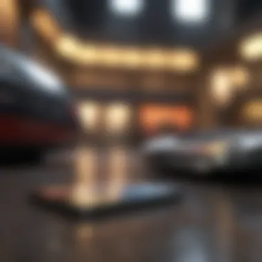 Traveler analyzing credit card benefits