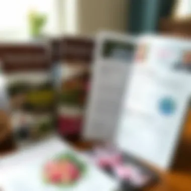 Exploring Different Funeral Plan Options A collection of brochures showcasing various funeral plans