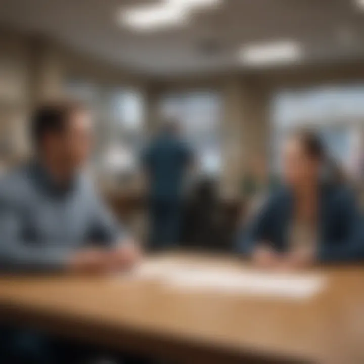 Community-Focused Lending at Credit Unions A credit union office representing community-focused lending