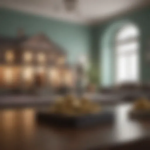 Concept of halal home financing