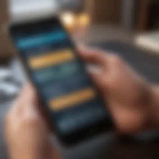 An illustration depicting various phone insurance policies online