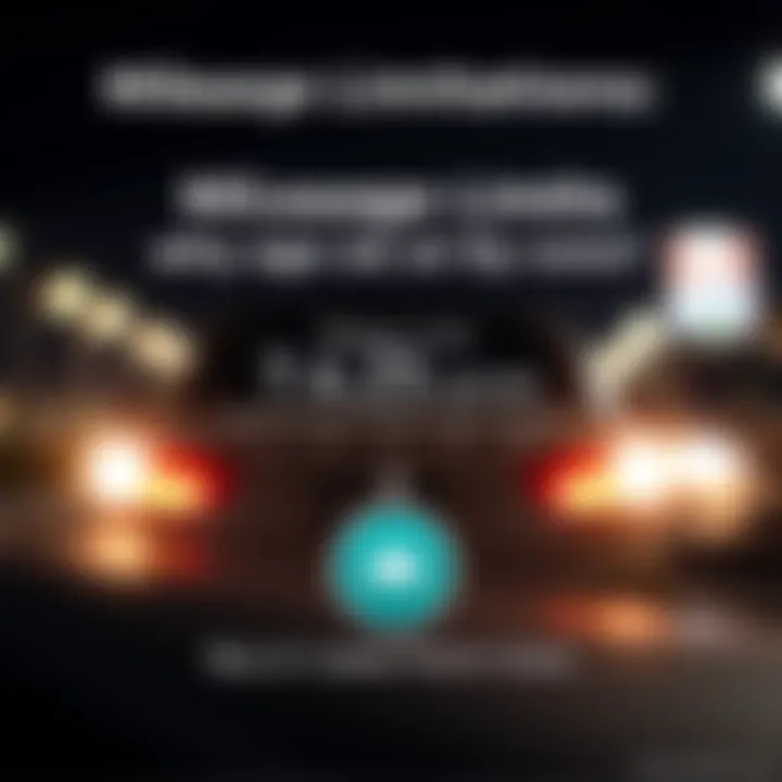 Mileage Limitations When Leasing a Vehicle Graphic illustrating mileage limits associated with leasing a car