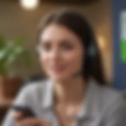 Customer service interaction with Lycamobile