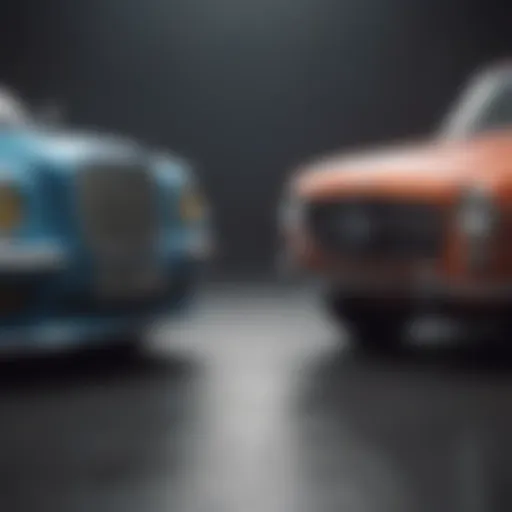 A split image showing two insurance company logos side by side.