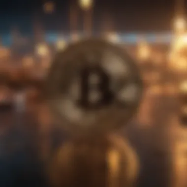 Cryptocurrency: A New Frontier in Money Transfers Visual representation of cryptocurrency as a money transfer option