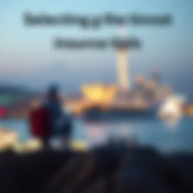 Graphic representation of policy selection tips