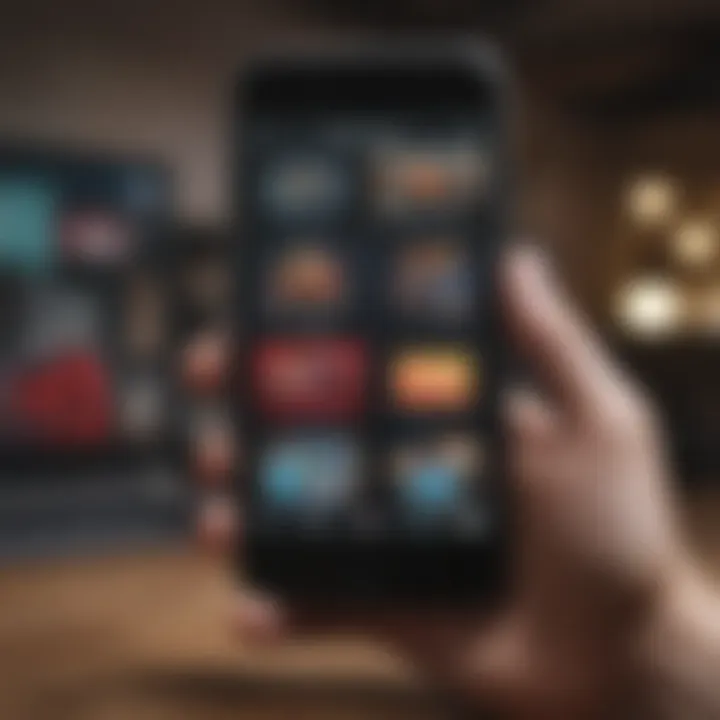 Secure Online Shopping Interface A secure online shopping interface showcasing top Cyber Monday phone deals
