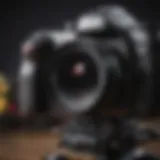 High-End Camera Gear Overview A detailed view of high-end camera gear showcasing various equipment.