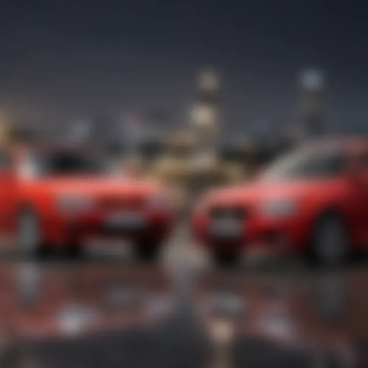 Comparing Costs of Temporary Insurance Comparison chart of costs associated with temporary car insurance in the UK