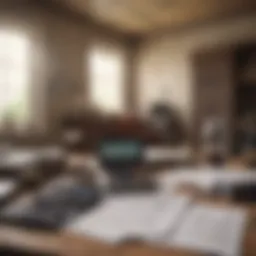 Calculator analyzing rebuilding costs