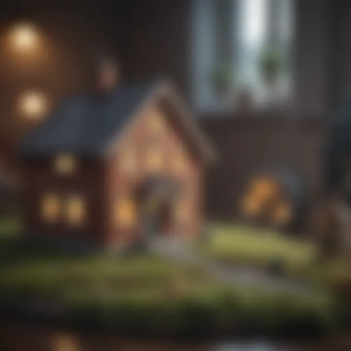 Infographic illustrating types of mortgages available