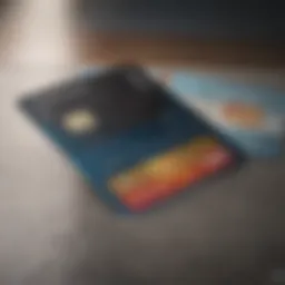 Credit card comparison chart highlighting key features