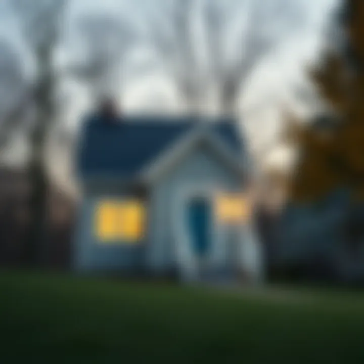 Dwelling Coverage Explained Visual representation of dwelling coverage in a home insurance context