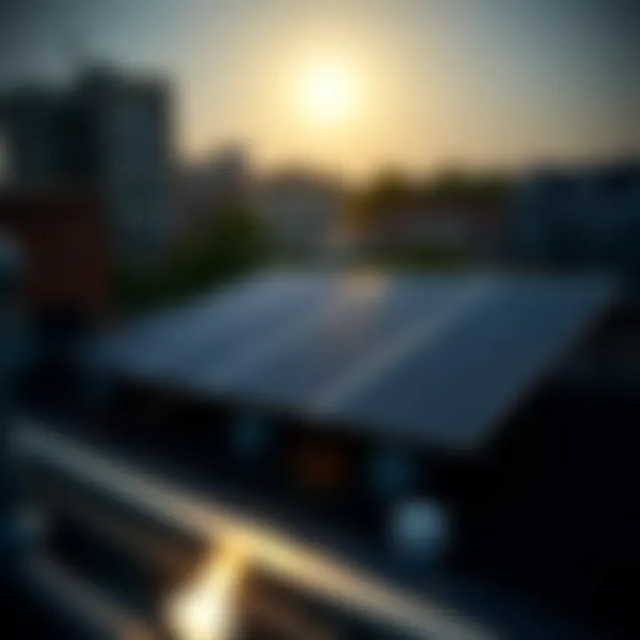 Exploring Solar Energy as a Sustainable Solution Solar panels installed on a rooftop