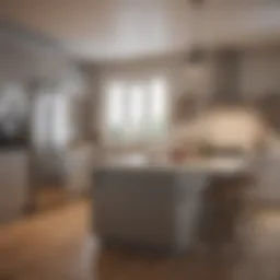 Energy-efficient appliances in a modern kitchen