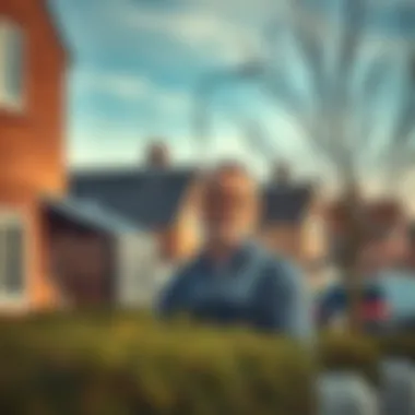 A landlord managing rental properties efficiently