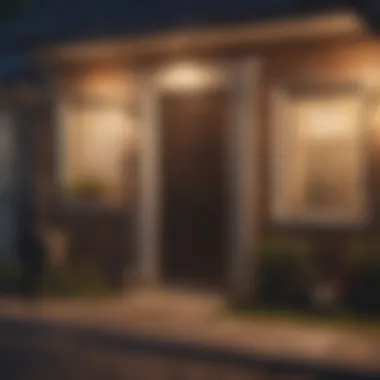 Enhancing Security Measures An image showcasing various security measures homeowners can implement to prevent burglary.