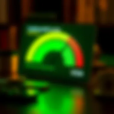 Understanding Credit Scores Visual depiction of credit score evaluation