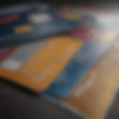 Understanding Airline Credit Card Benefits Illustration of various airline credit cards showcasing their benefits and features.