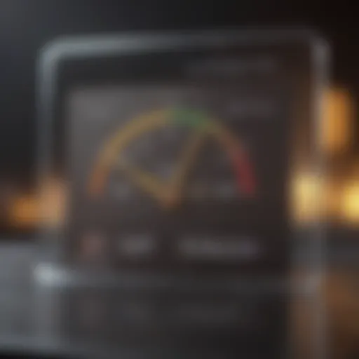 Conceptual representation of credit scores