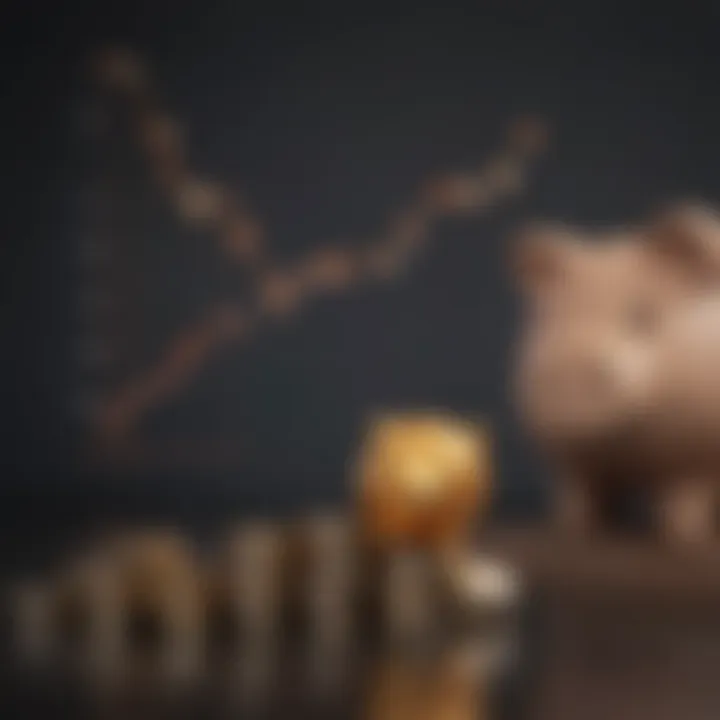 A visually appealing graph displaying varying interest rates across banks