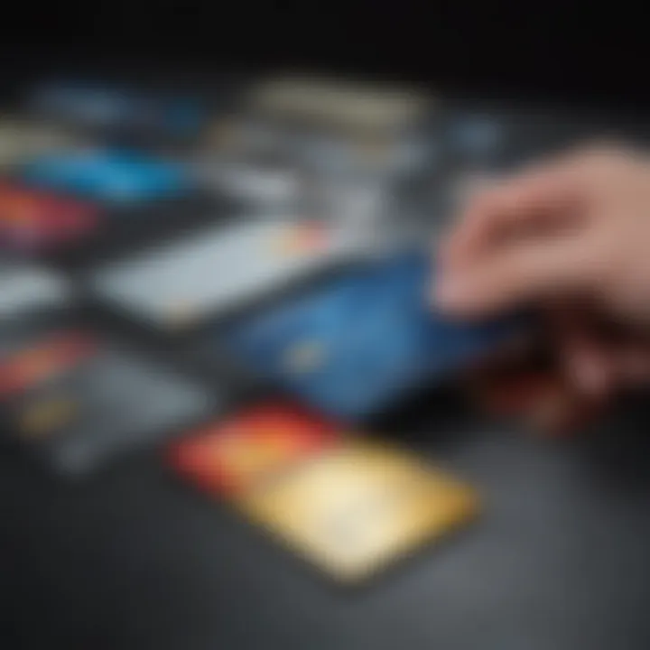 Consumer Choices in Credit Card Management Graphical display of consumer choices in credit card management