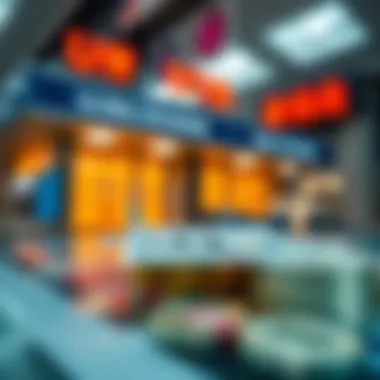 Global currency exchange concept