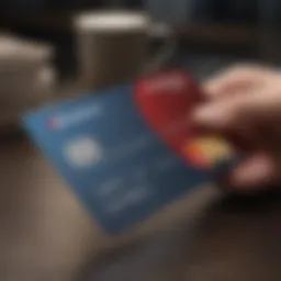 Elegant Capital One credit card showcasing premium features