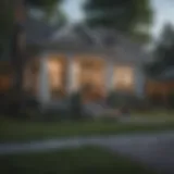 Affordable Home Insurance Options A serene home exterior representing affordable insurance options