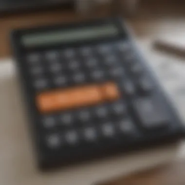 Interface of an Online Mortgage Calculator Screenshot of a popular online mortgage calculator interface