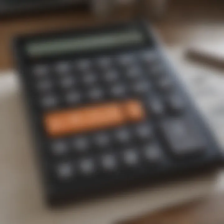 Interface of an Online Mortgage Calculator Screenshot of a popular online mortgage calculator interface