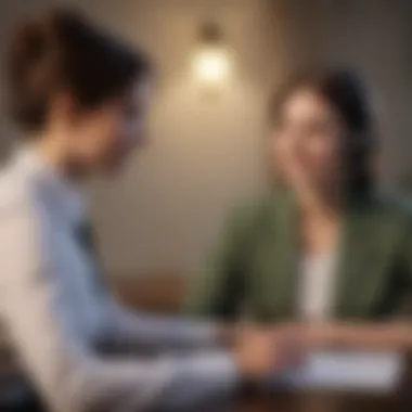 Exceptional Customer Service in Loan Companies A friendly customer service representative assisting a borrower