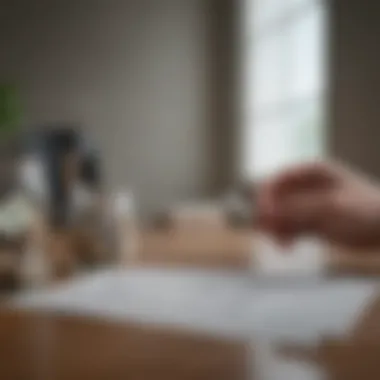 In-Depth Analysis of Savings Account Options Person analyzing different savings account options
