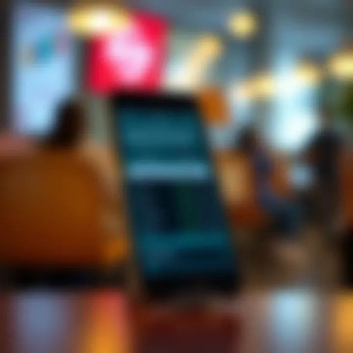A smartphone displaying a mobile data plan overview