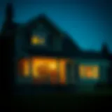 Conceptual illustration of home improvement financing