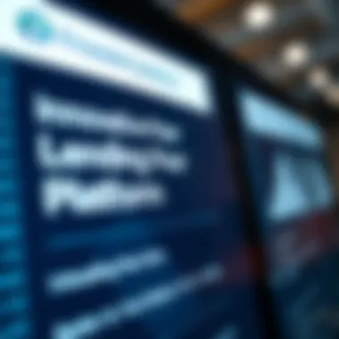 Innovative Lending Platforms A close-up of a digital interface displaying peer-to-peer lending options