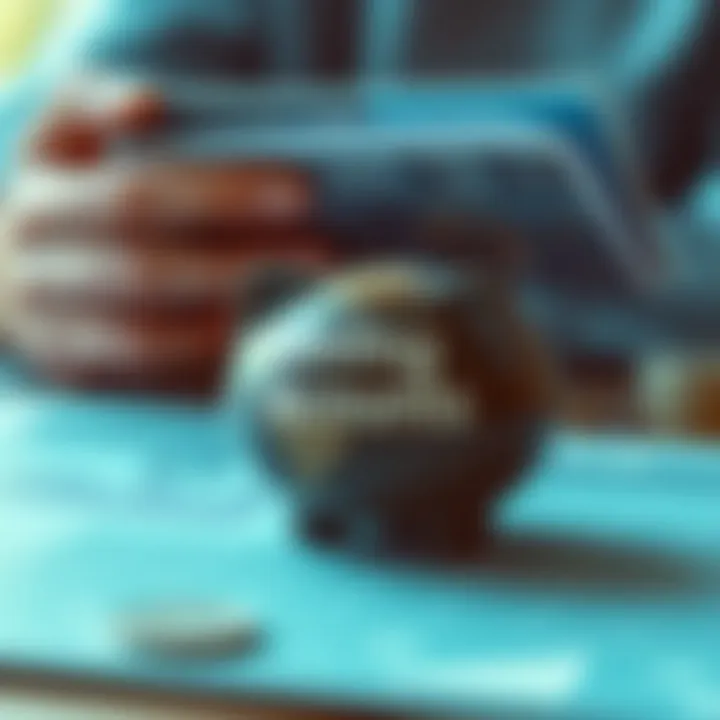 An infographic showcasing key features of top savings accounts with icons and statistics