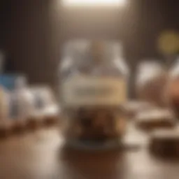 Illustration of various savings account types