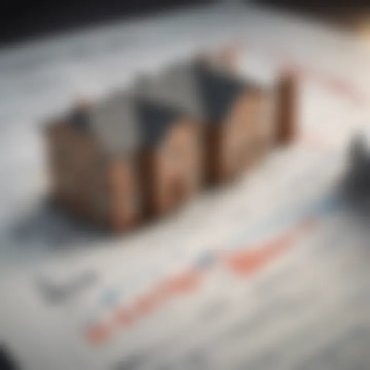 A chart illustrating mortgage types and financing options