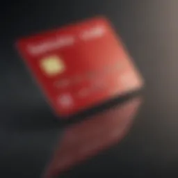 An illustration showcasing various Santander credit card options