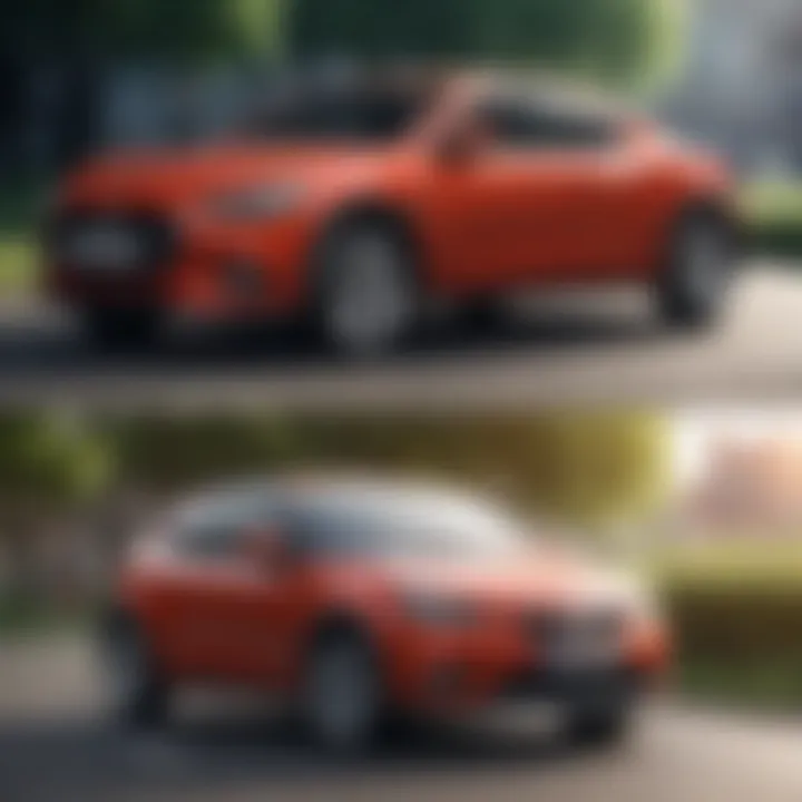 Infographic demonstrating comparison of different car insurance types