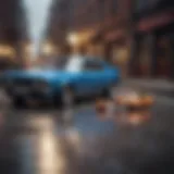 Visual representation of liability coverage in car insurance