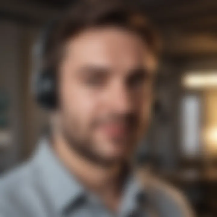 Illustration showcasing customer service ratings for WiFi providers