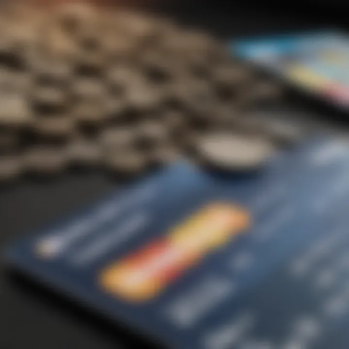 Enhancing Financial Health with Smart Credit Management Diagram showing financial health improvement strategies