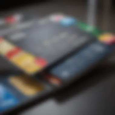 Key Features of Free Debit Cards A close-up of a digital wallet displaying various debit card features.
