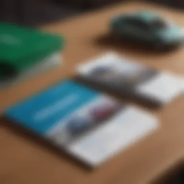 Lycamobile Plans Overview A selection of Lycamobile plan brochures spread out on a table.