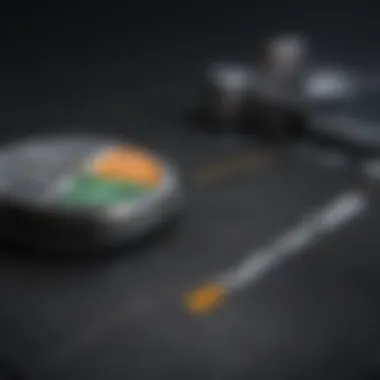 A comparison chart of different credit tracking services