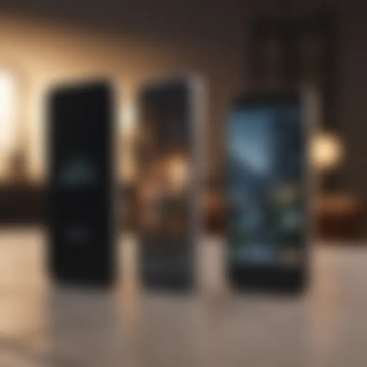 A comparison chart highlighting the differences between locked and unlocked phones.